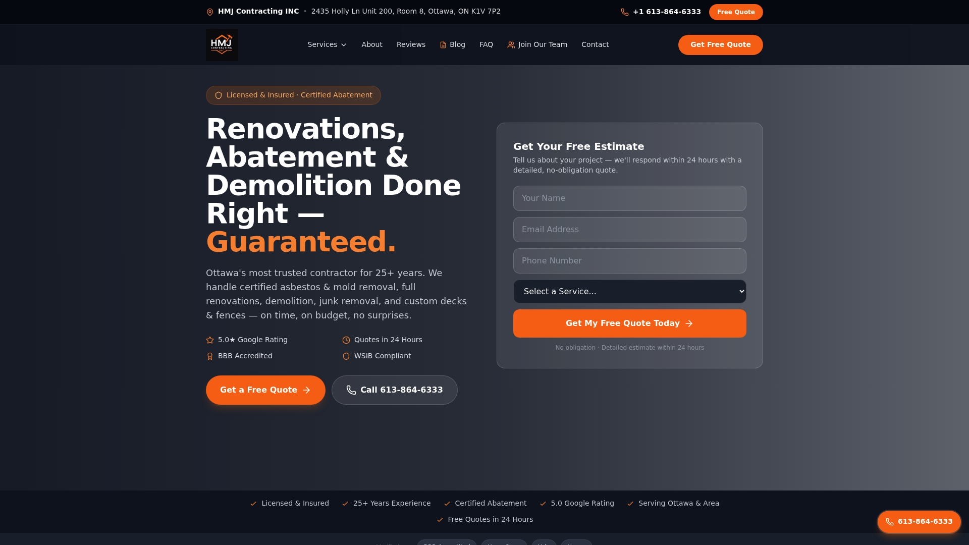 Hmjcontracting